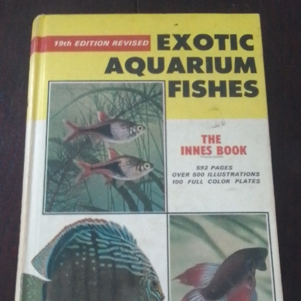 Exotic Aquarium Fishes Book